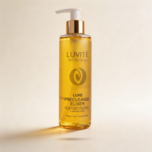 Luxury cleansing oil for gentle make-up removal and skin nourishment